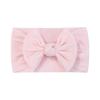 48 colors Baby Bowknot Hairband Broadside Headband Kids Girls Boutique Elastic Protect Turban Headwear Baby Hair Accessories