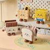 Cookie Shape Pen Holder Cute Desk Organizer Multi-Function Storage for Pens Brushes Makeup Office Dorm Supplies