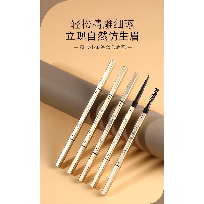 Double Head Eyebrow Pencil Long Lasting Sweatproof Natural Makeup For Beginners