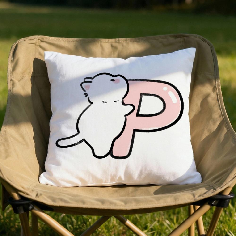 Personalised Cushion Cover Soft Reversible Durable Pillow Cover MultiScene Use for Home Car Daily Comfort