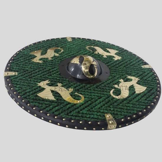 Wikinger-Schild, kampfbereit, Wikinger-Schild, perfekter dekorativer Cosplay-Schild