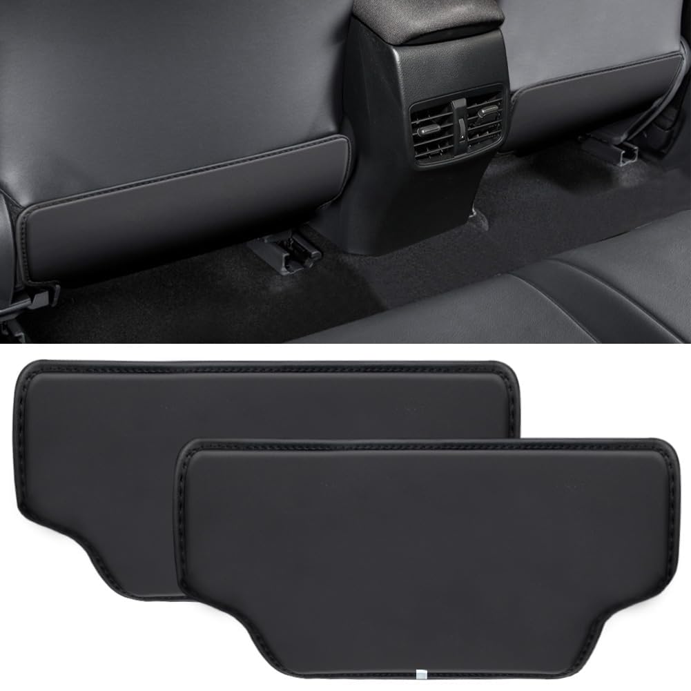 Specially Designed PU Leather Kick Guards for Toyota Voxy These Rear Seatback Protectors Provide Stain Kick Water and Scratch Easy Set of 80/90