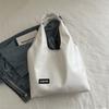 Retro Stylish Large Capacity Tote Bag For Women With Simple Design And Multiple Colors