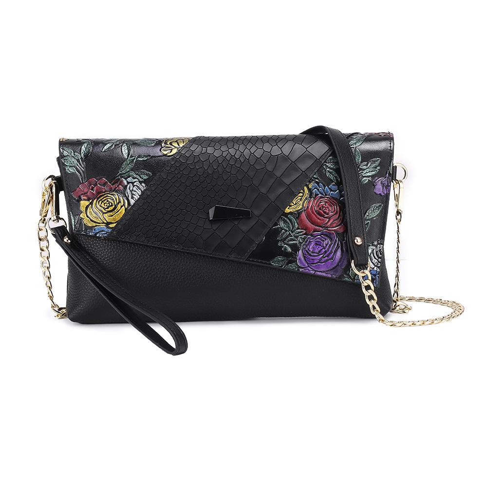 

Handbag Women s fashion dinner bag, handbag Large capacity soft leather women s bag European and American messenger cowhide small bag