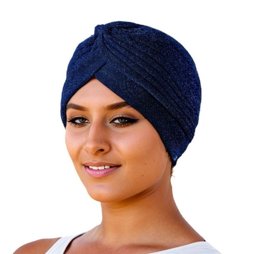 Elastic Twist Knot Turban Hat Wrap Style Cancer Chemo Hat New Islamic Headband  Women Headwear
