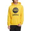 adidas Neo Sweatshirts Unisex Yellow Hooded Moderate Regular HM2010