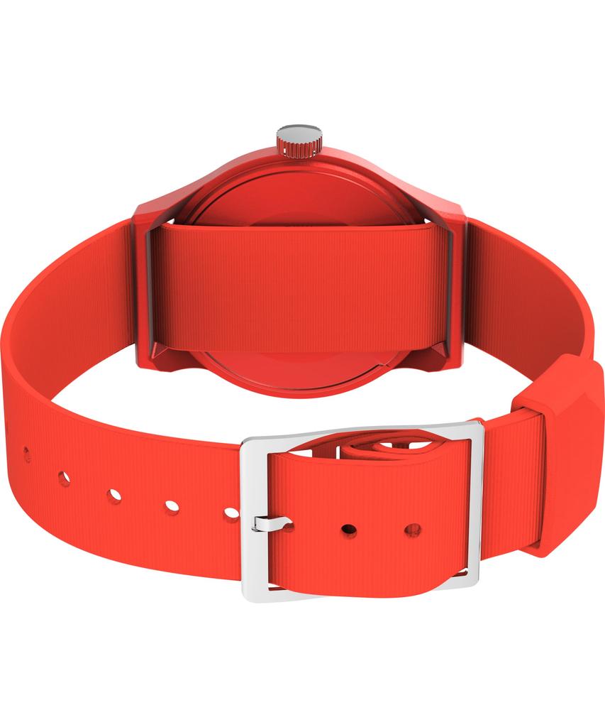 Camper Watch Quartz 3 ATM Water Resistant Plastic Orange Dial TW2W91300 Unisex [TIMEX] [Authentic]