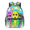 Rhythmus Box Vollständig Bedruckter Schulranzen Kinderrucksack Große Kapazität Verschleißfest Leicht Anti-Spritz-Rucksack