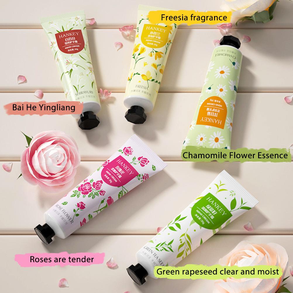 10 Pcs Mini Hand Cream Floral Fragrance Hand Cream Moisturizing Hand Care Cream Gift Set Gift for Mother s Day