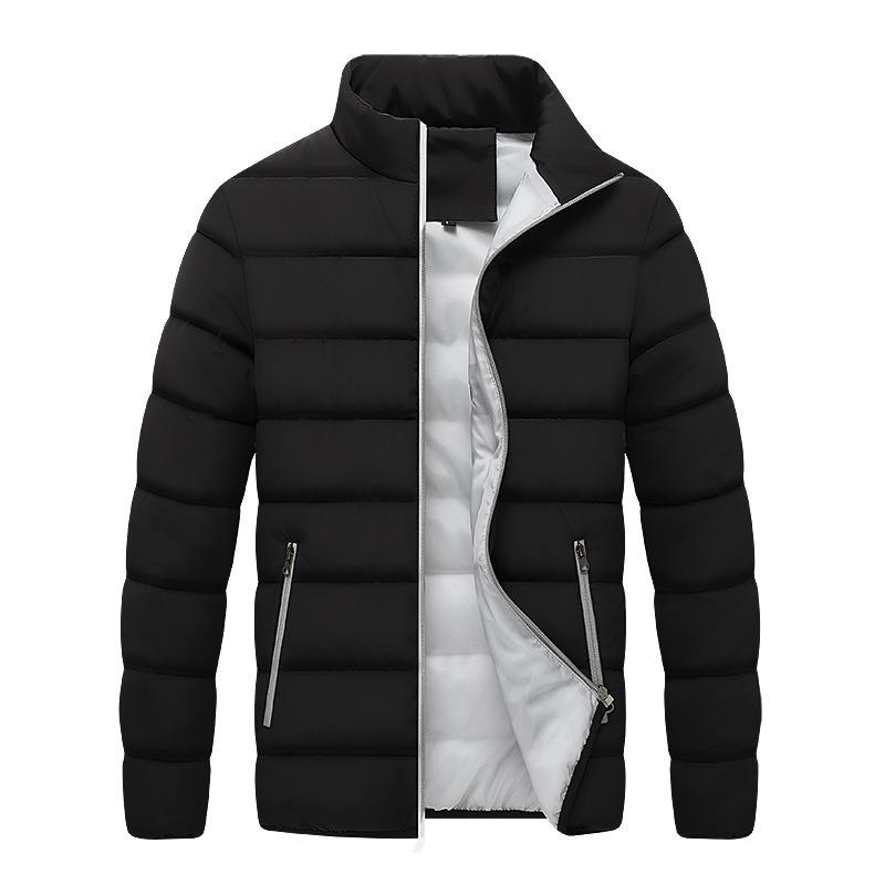 Men Plus Size Loose Thick Short Casual Winter Padded Jacket