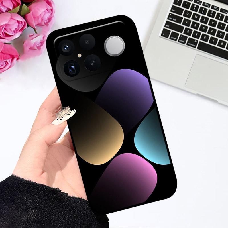 Pro Xiaomi POCO F8 Ultra F8Ultra Pouzdro Měkký Silikon TPU Ochranný Zadní Kryt Pro Xiaomi POCOF8 Ultra Kryt 25102PCBEG Brašny na Telefon