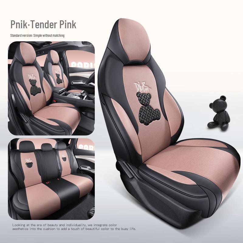 

BYD Yuan Plus Universal Cartoon Car Seat Cushion - Full Coverage, All-Season Technology Cloth Yuan Plus Exclusive