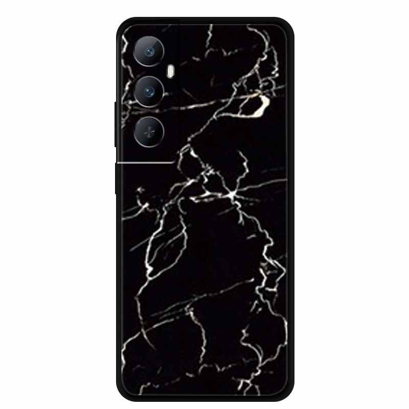 For Realme C65 4G Global C 65 Phone Case Marble Patterns Back Cover TPU Soft Silicone Protector Shield Funda for RealmeC65 Capa