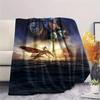 1 Stück Avatar-Print Flanelldecke, Hohe Qualität, Bequem für alle Jahreszeiten, Heimdekoration, Wärme und Komfort, Perfekt für Weihnachtsgeschenke