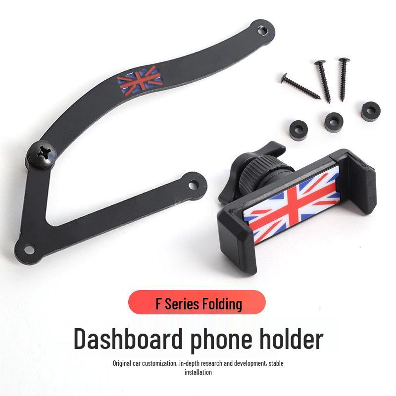 Supporto per telefono per cruscotto BMW Mini Cooper, Design pieghevole per R50/R55/F54