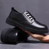 Large Size Non-slip Shoes Breathable Casual Winter Leather Shoes Men's Shoes Black Sports Waterproof New Business Dress Men