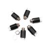 Guitar EQ Jack Socket  6.35mm Plug/Jack  Pickup Input/Output Solderable Wires