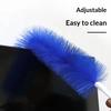 Flexible Fan Cleaning Brush 2 Pack Soft Fine Bristles Long Bendable Handle Duster for Kitchen Vent Hood Cleaning