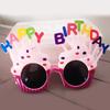 Funny Creative Cake Shape Glasses User Friendly PC Materials Eyewears Ideal For Sensitive Skin And All Ages