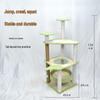 Cat Climbing Column: Universal Four Seasons Jump Platform & Scratching Post with Nest Frame