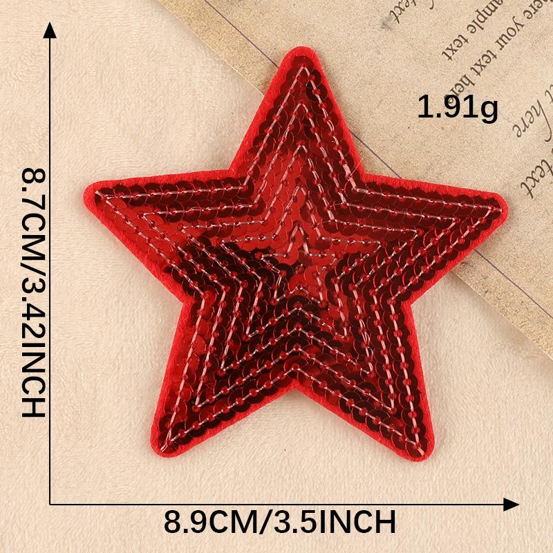 Dooku Embroidered Santa Claus & Tree Patch with Sequins - Clothing Accessory
