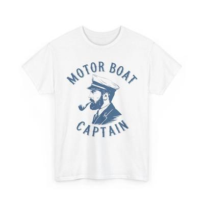 Maglietta Capitano Barca a Motore, Amanti della Nautica Boater Maglietta Unisex S-5XL Q14212