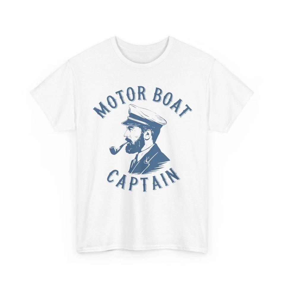 

Motor Boat Captain T-shirt, Boating Lovers Boater Unisex Shirt S-5XL Q14212 XL