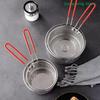 Stainless Steel Kitchen Fry Basket Fried Mesh Cooking Basket Fry Pan Oil Pan Strainer Noodle Spoon Colander French Fries