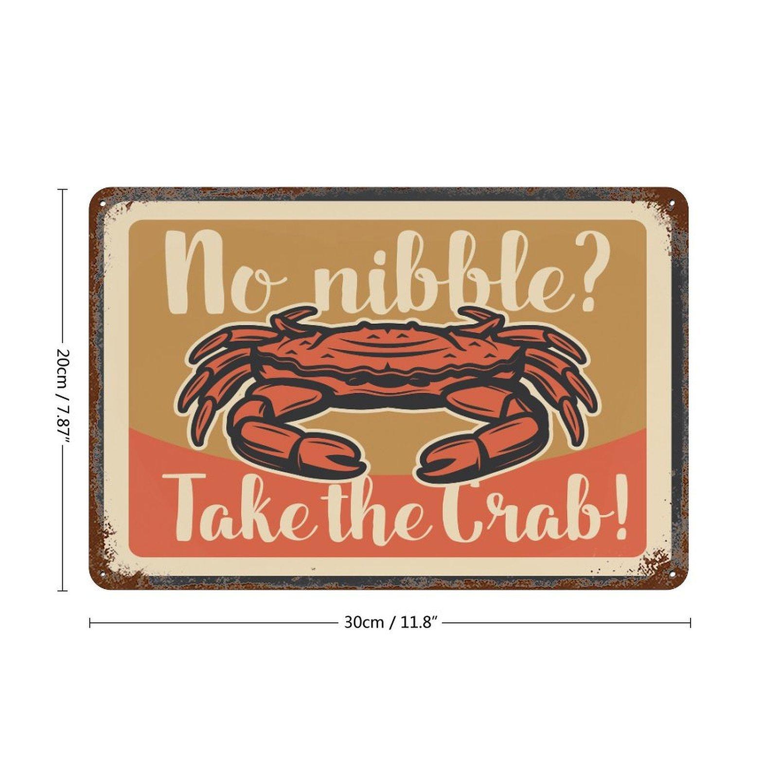 

1-Pack vintage style metal wall art, 20×30cm and 30×40cm, antique rust-effect decor for office, studio, den or workshop 20*30CM