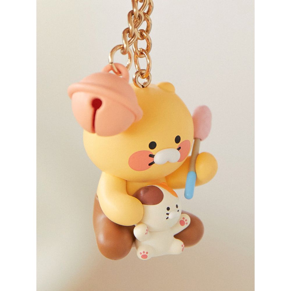 KAKAO FRIENDS Chunshik is the best figure keychain together_Chunshik