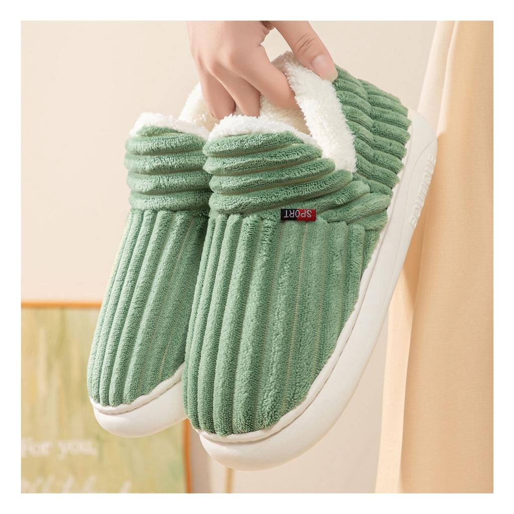 Cotton Shoes for Women, New Snow Boots with Plush and Thick Cotton Boots, Fashionable and Versatile, Cold Resistant and Warm Slippers, Cotton Boots