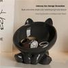 Cat Bowl Pet Accessories Ceramic Diagonal High Feet Cute Protection Cervical Spine Dog Bowl Drink Water Bowl Pet Supplies