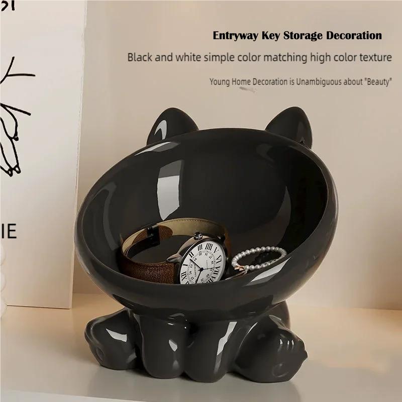 Cat Bowl Pet Accessories Ceramic Diagonal High Feet Cute Protection Cervical Spine Dog Bowl Drink Water Bowl Pet Supplies