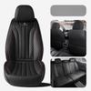 Universal Fit Five-Seater Car Seat Covers | Durable Faux Leather, Non-Textile Material, Sponge Filled, Suitable for All Vehicle Models