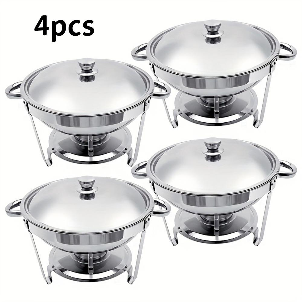 Specially Designed for Cooking, 5-quart Circular Self- Hot Pot Thermos Made of Stainless Steel for Hot and Cold Food