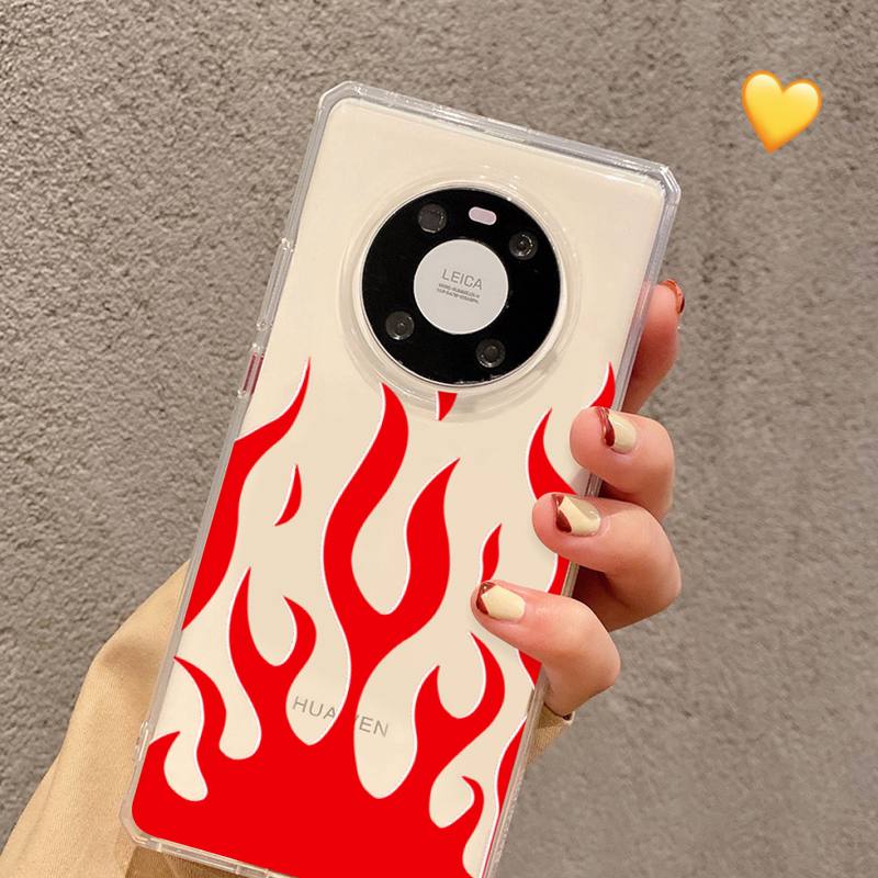 

Художественный чехол для телефона Пламя для Samsung S20 ULTRA S30 для Redmi 8 для Xiaomi Note10 для Huawei Y6 Y5 обложка Huawei NOVA 3E