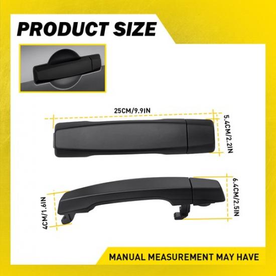Exterior Handle Door Black 2004-2015 For Nissan Infiniti Front/Rear/Left/Right