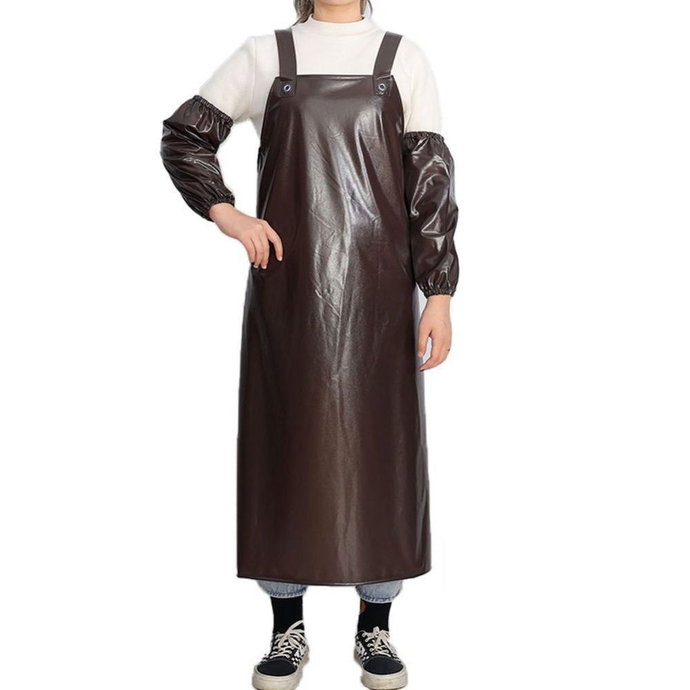 Waterproof Slaughterhouse Apron Wear-resistant Painting Apron Durable Housework Apron  Home