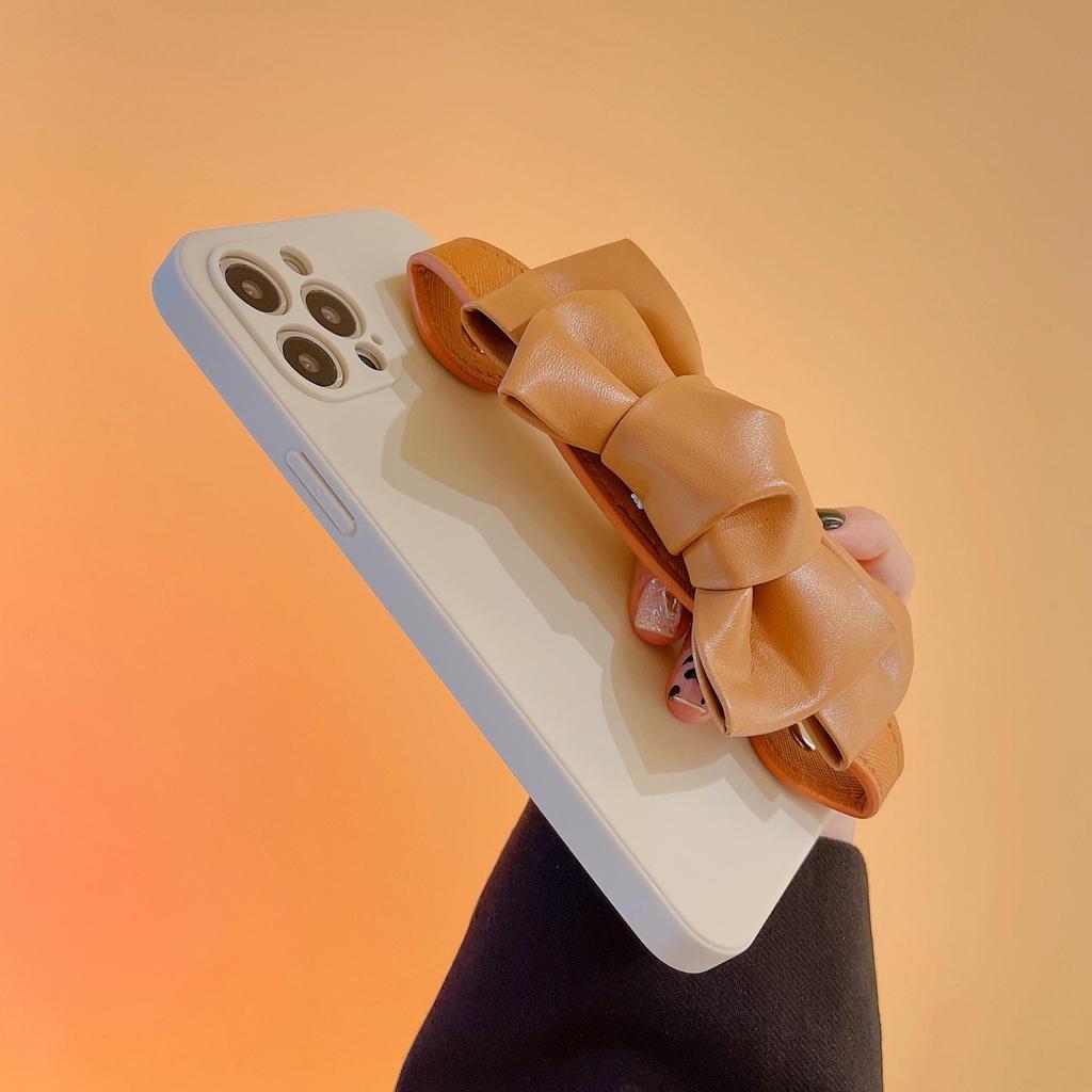 Bow Bracelet Strap Case for iPhone 14 Pro Max/15/13/12 - Celebrity Style