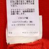 HERMES Made in Italy Cashmere Blend Long sleeve Mock neck sweater 34 Red Women Used