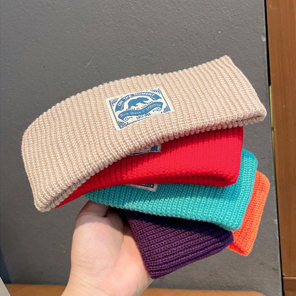 Winter Warm Thicken Soft Stretch Headwear Head Bands Knitted Headband Sports Hair Bands