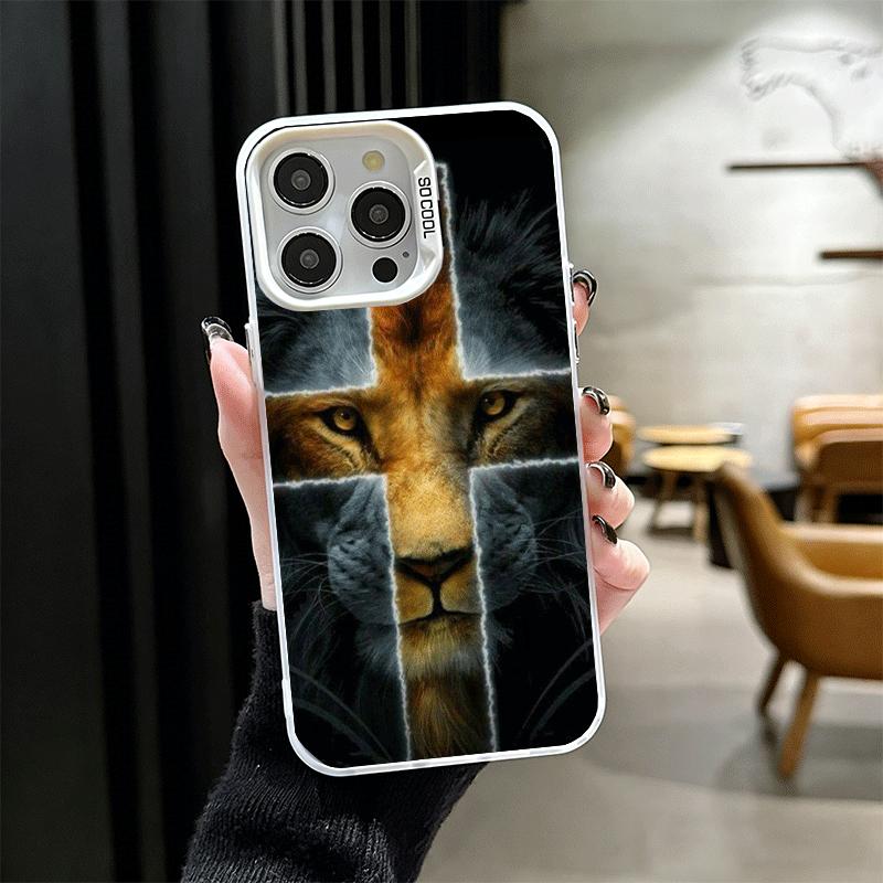 

God Jesus Pray Cross Bible Soft Phone Case for iPhone 15 16 17 Pro Max 17Air 16E 14 Plus 13 12 Mini Shockproof Cover Back Shell iPhone 16