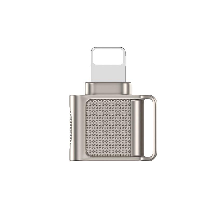 High-Speed USB 3.0 Multi-Function Card Reader for iPhone 15, SD, and TF Cards