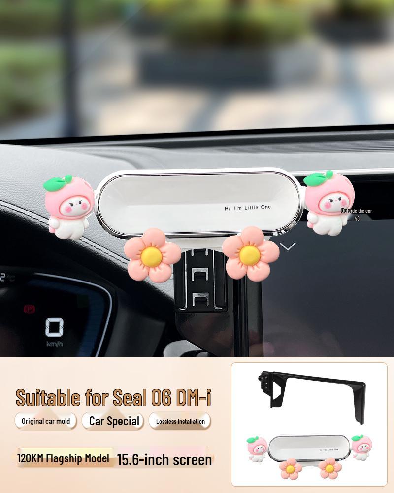 BYD Seal 06dmi Phone Navigation Bracket Display Screen Center Console Decoration