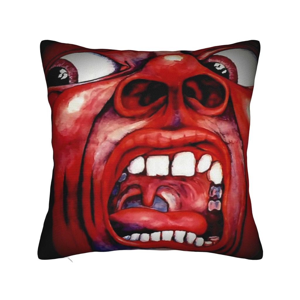 Decorative Pillowcases King Crimson Rock Band Stuff Bedroom Throw Pillow Case Cover Zippered Multi Size