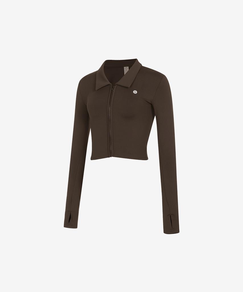 Grande Line L-Flex C Collar Zip-Up Cardigan