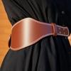 Breathable PU Waist Support Belt Wide Waistband For Office Workers And Active Lifestyles Fitness Weightlifting Band