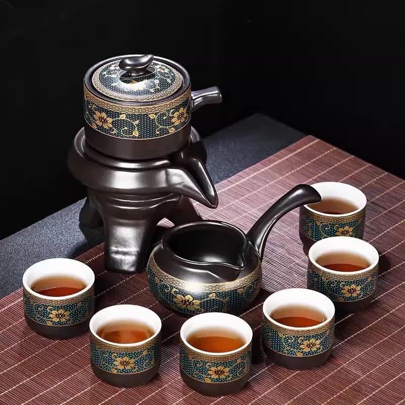Qiwei Ceramic Automatic Kung Fu Tea Set