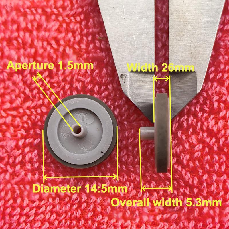 14.5×5.3×1.5Mm Cassette Card Seat Idler T Wheel Player For Audio Sankei Tcr-S90 Pioneer Nakamichi For Tc-D5 Audio Recorder