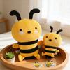 20/30CM Bee Plush Doll Soft Pendant Stuffed Animal Bumblebee Toys Lovely Birthday Holiday Gifts Boy Girls Kids Bag Bedroom Decor